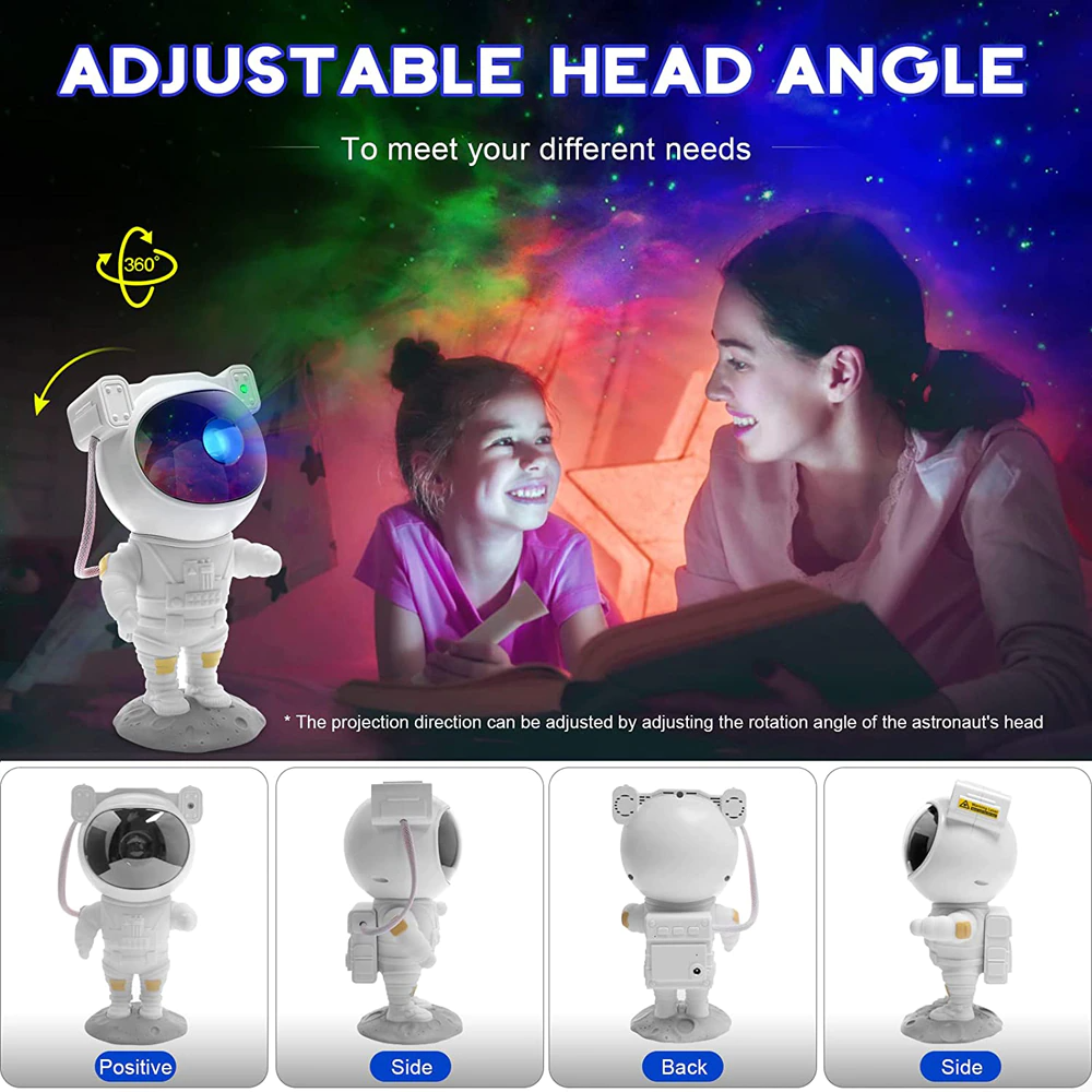 CosmoExplorer Starry LED Projector with Remote