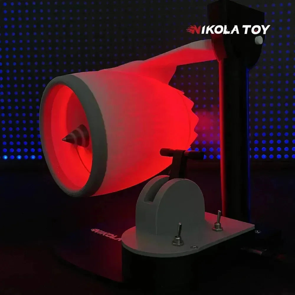 Red Light Turbofan Desk Fan